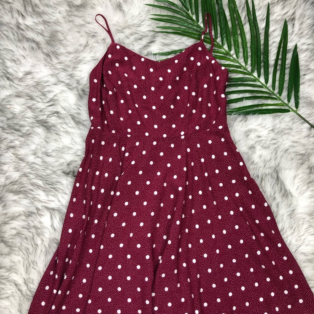 Old Navy Red Polka Dot Dress